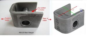 HANGER REAR 1.75 x .91HC Correct TT Number 9000611